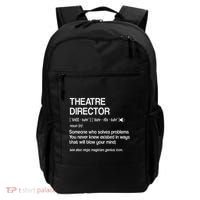 Theater Director Definition Broadway Musical Theatre Backpack thumb 0