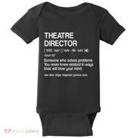 Theater Director Definition Broadway Musical Theatre Baby Bodysuit thumb 0