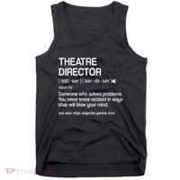 Theater Director Definition Broadway Musical Theatre Tank Top thumb 0