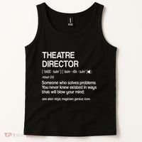 Theater Director Definition Broadway Musical Theatre Tank Top thumb 2