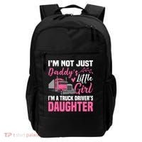 Truck Driver Daughter Cute Of Trucker Daddy Great Gift Backpack thumb 0