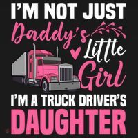 Truck Driver Daughter Cute Of Trucker Daddy Great Gift Backpack thumb 2