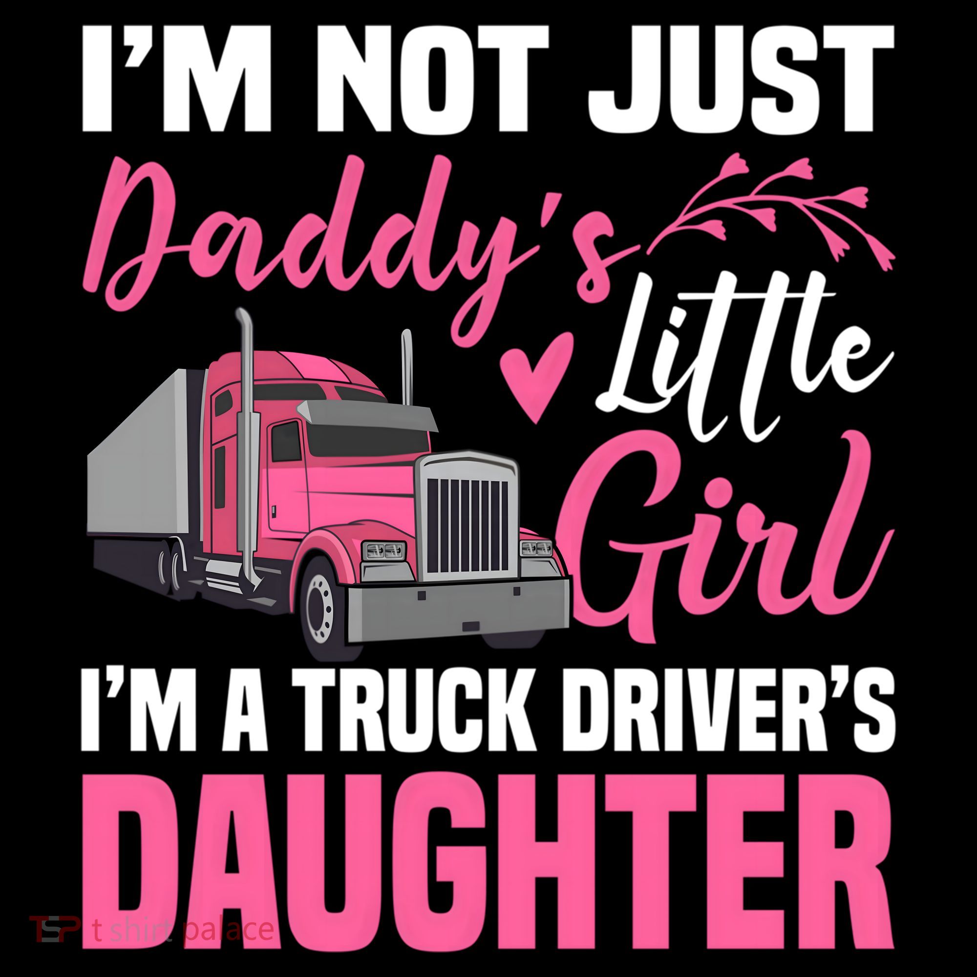 Truck Driver Daughter Cute Of Trucker Daddy Great Gift Coffee Mug