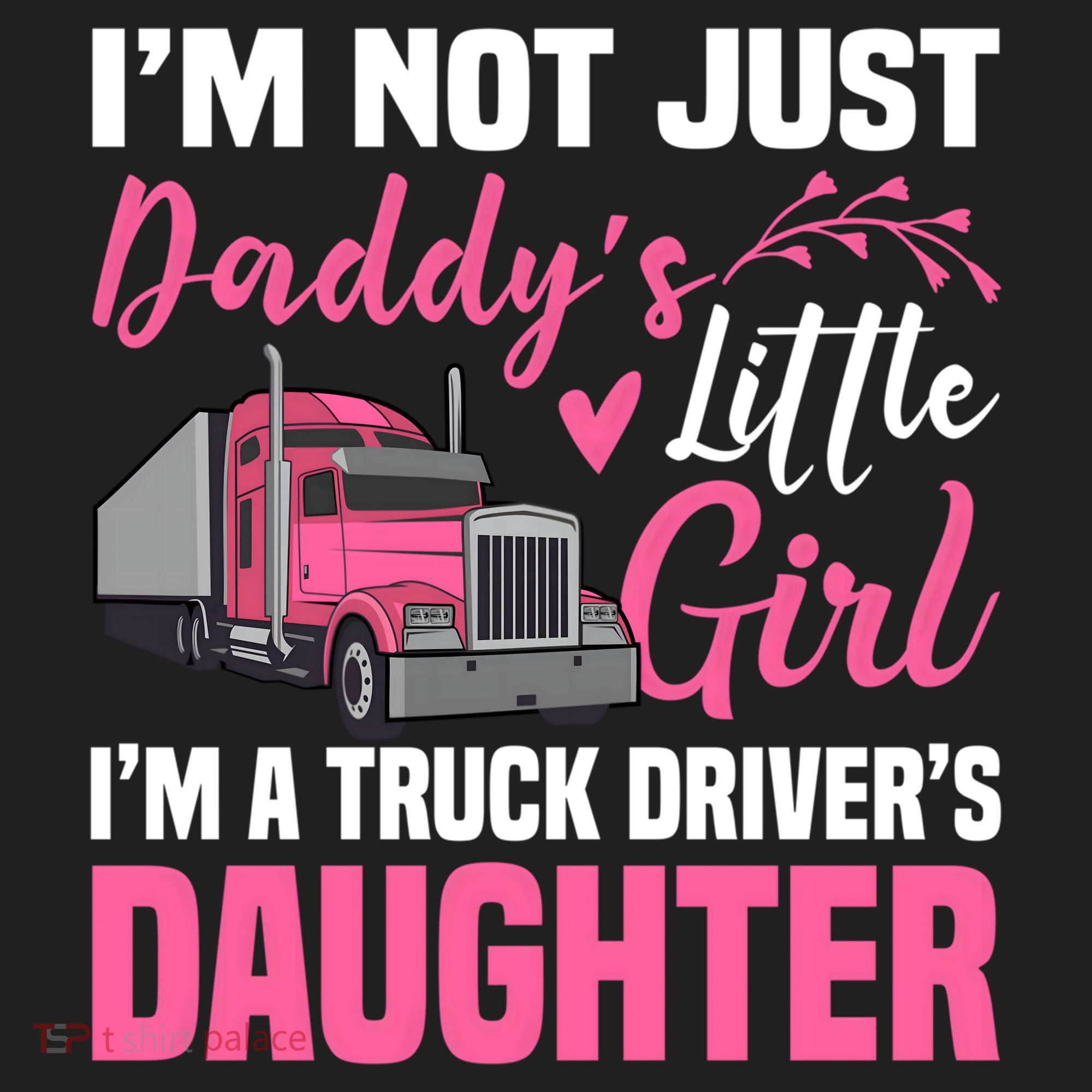 Truck Driver Daughter Cute Of Trucker Daddy Great Gift Beanie