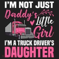 Truck Driver Daughter Cute Of Trucker Daddy Great Gift Hat thumb 2