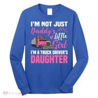 Truck Driver Daughter Cute Of Trucker Daddy Great Gift Long Sleeve Shirt thumb 0