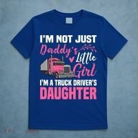 Truck Driver Daughter Cute Of Trucker Daddy Great Gift T-Shirt thumb 5