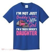 Truck Driver Daughter Cute Of Trucker Daddy Great Gift Kids T-Shirt thumb 0