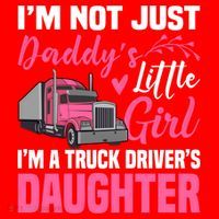 Truck Driver Daughter Cute Of Trucker Daddy Great Gift Santa Hat thumb 1