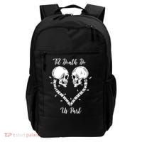 Til Death Do Us Part Skeleton Heart Backpack thumb 0
