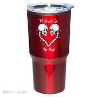 Til Death Do Us Part Skeleton Heart Tumbler thumb 0
