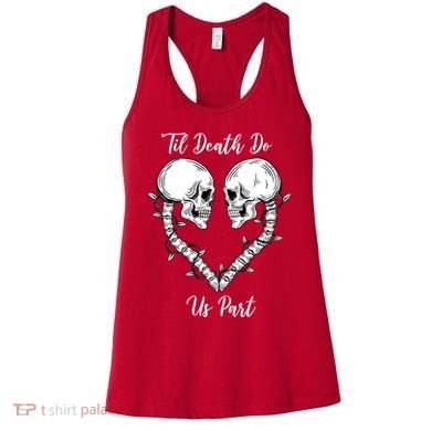 Til Death Do Us Part Skeleton Heart Women's Tank Top