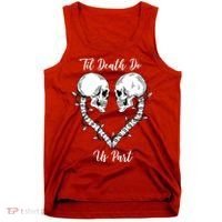 Til Death Do Us Part Skeleton Heart Tank Top thumb 0