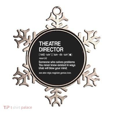 Theater Director Definition Broadway Musical Theatre Ornament