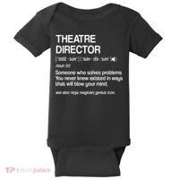 Theater Director Definition Broadway Musical Theatre Baby Bodysuit thumb 0