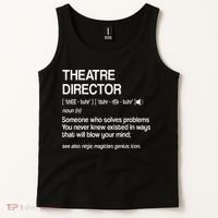 Theater Director Definition Broadway Musical Theatre Tank Top thumb 2