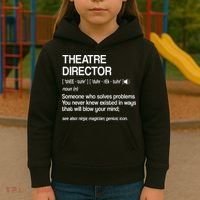 Theater Director Definition Broadway Musical Theatre Kids Hoodie thumb 3