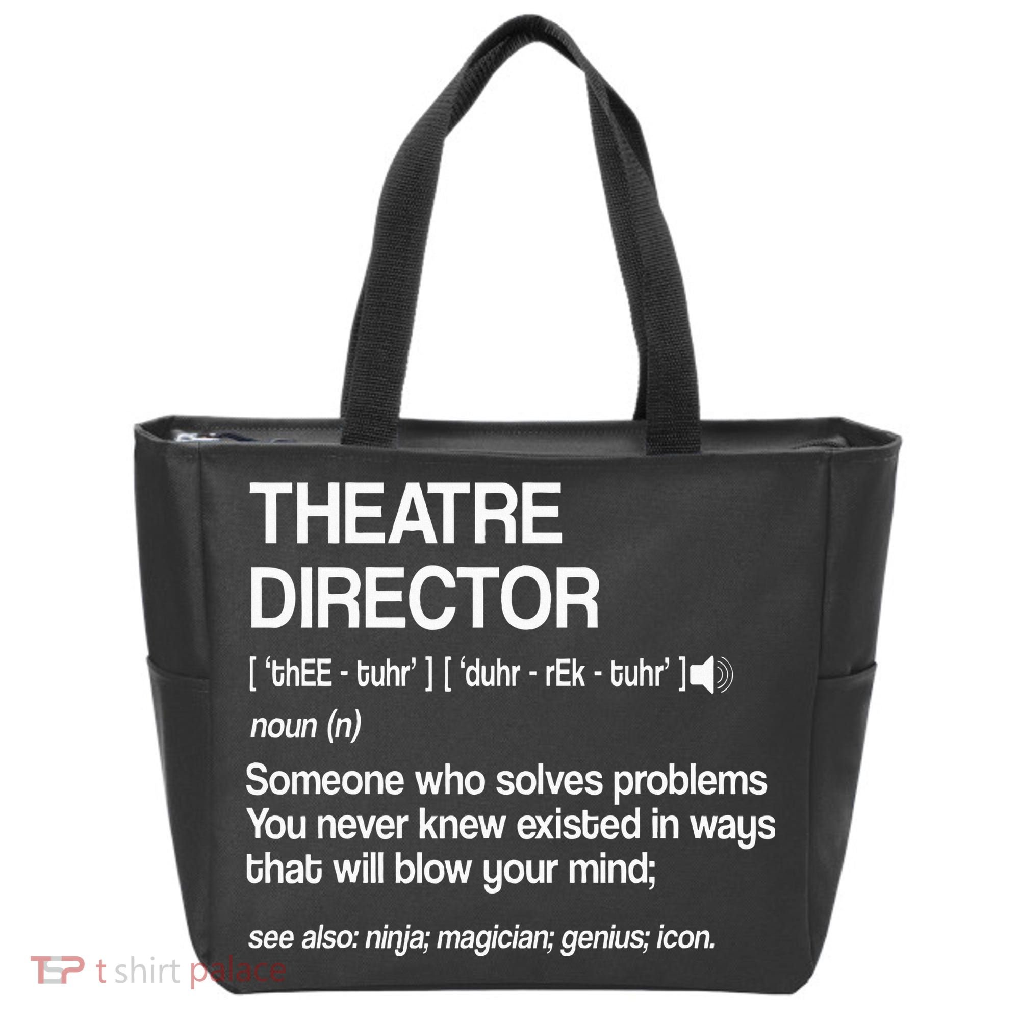 Theater Director Definition Broadway Musical Theatre Tote Bag