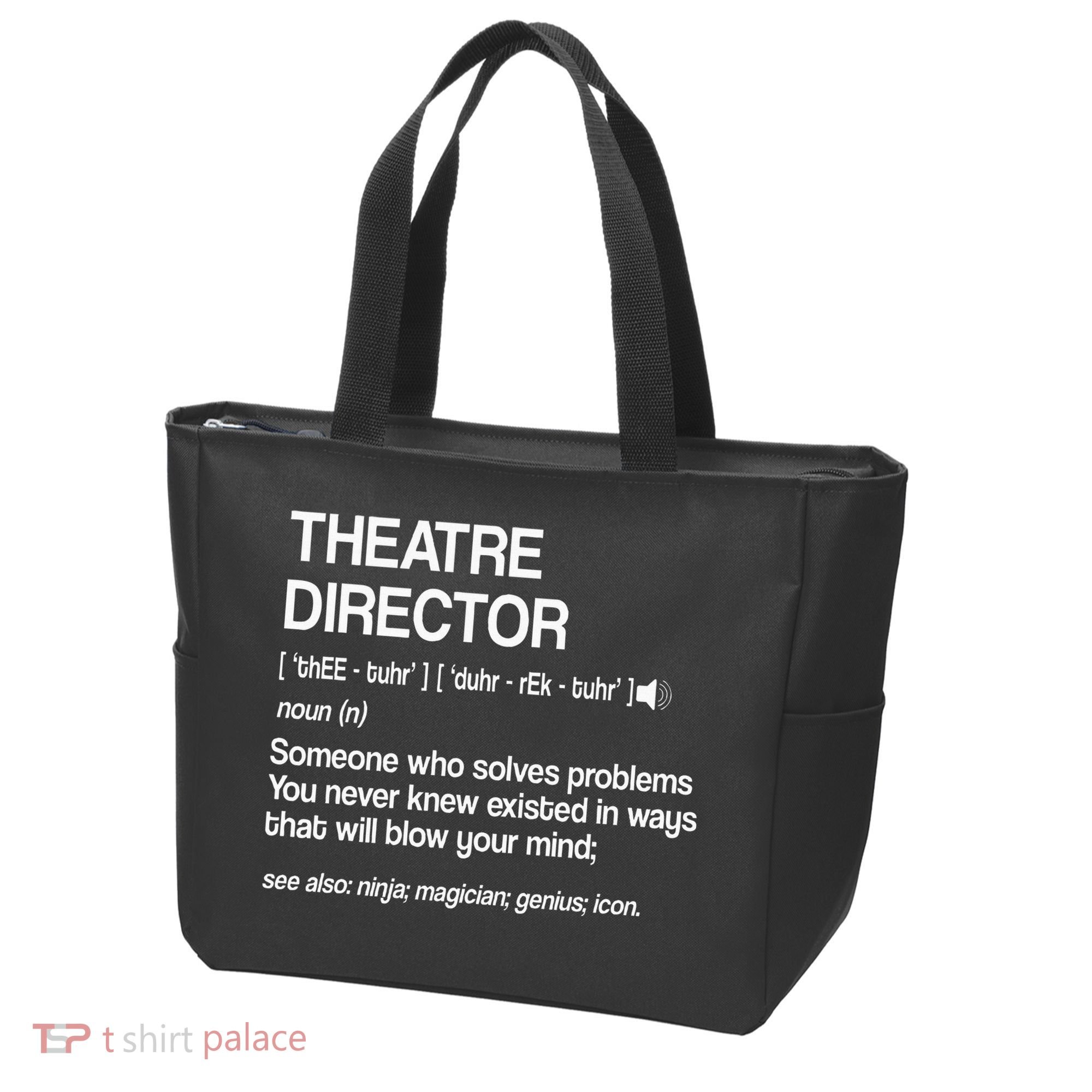 Theater Director Definition Broadway Musical Theatre Tote Bag