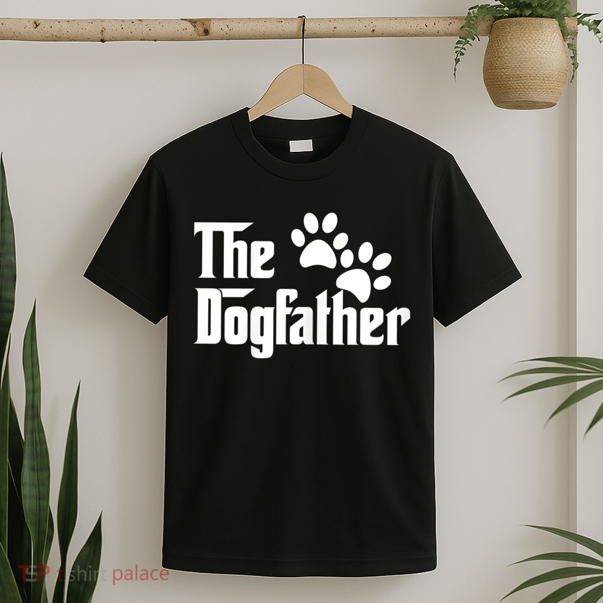 The Dogfather Dog Father Pet Owner T-Shirt