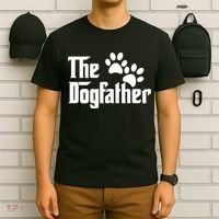 The Dogfather Dog Father Pet Owner T-Shirt thumb 6