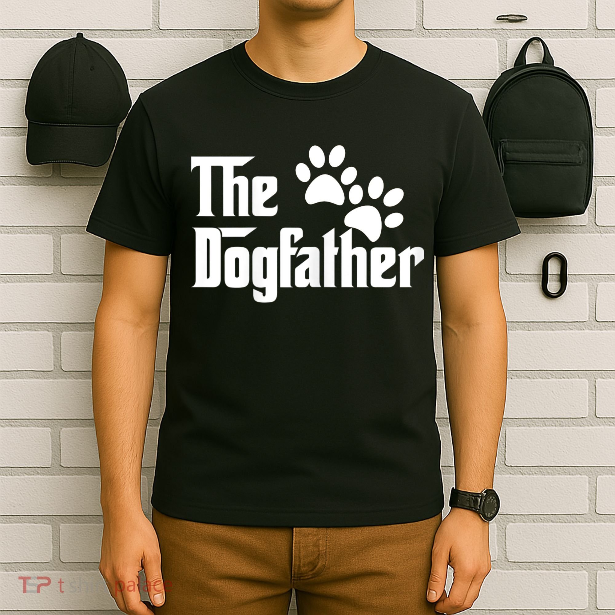 The Dogfather Dog Father Pet Owner T-Shirt