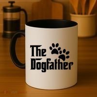 The Dogfather Dog Father Pet Owner Coffee Mug thumb 4