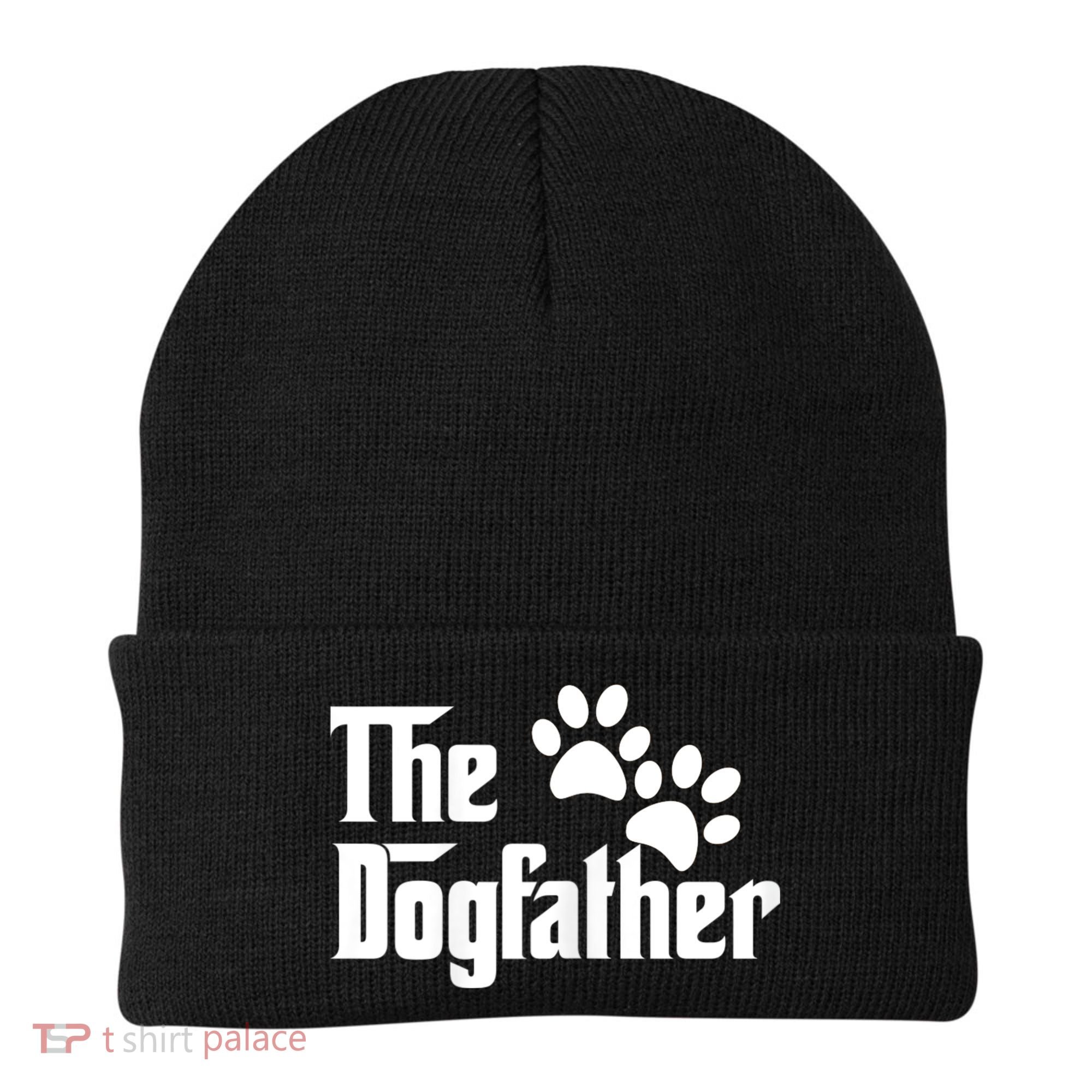The Dogfather Dog Father Pet Owner Beanie
