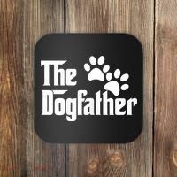 The Dogfather Dog Father Pet Owner Coaster thumb 0