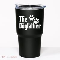 The Dogfather Dog Father Pet Owner Tumbler thumb 0