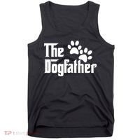 The Dogfather Dog Father Pet Owner Tank Top thumb 0