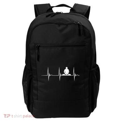Turntable Dj Dance Music Heartbeat Ekg Pulse Dj Techno Gift Backpack