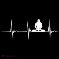 Turntable Dj Dance Music Heartbeat Ekg Pulse Dj Techno Gift Women's Hoodie thumb 2