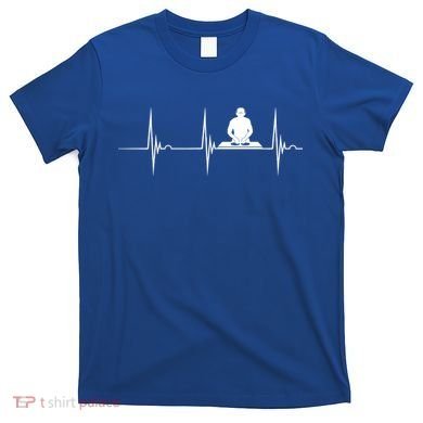 Turntable Dj Dance Music Heartbeat Ekg Pulse Dj Techno Gift T-Shirt