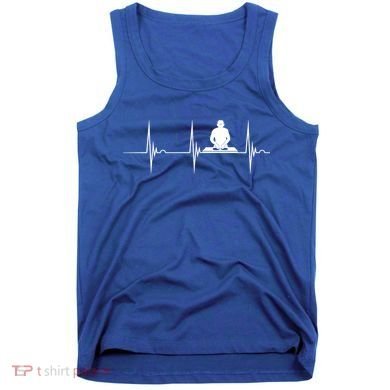 Turntable Dj Dance Music Heartbeat Ekg Pulse Dj Techno Gift Tank Top