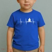 Turntable Dj Dance Music Heartbeat Ekg Pulse Dj Techno Gift Toddler T-Shirt thumb 2