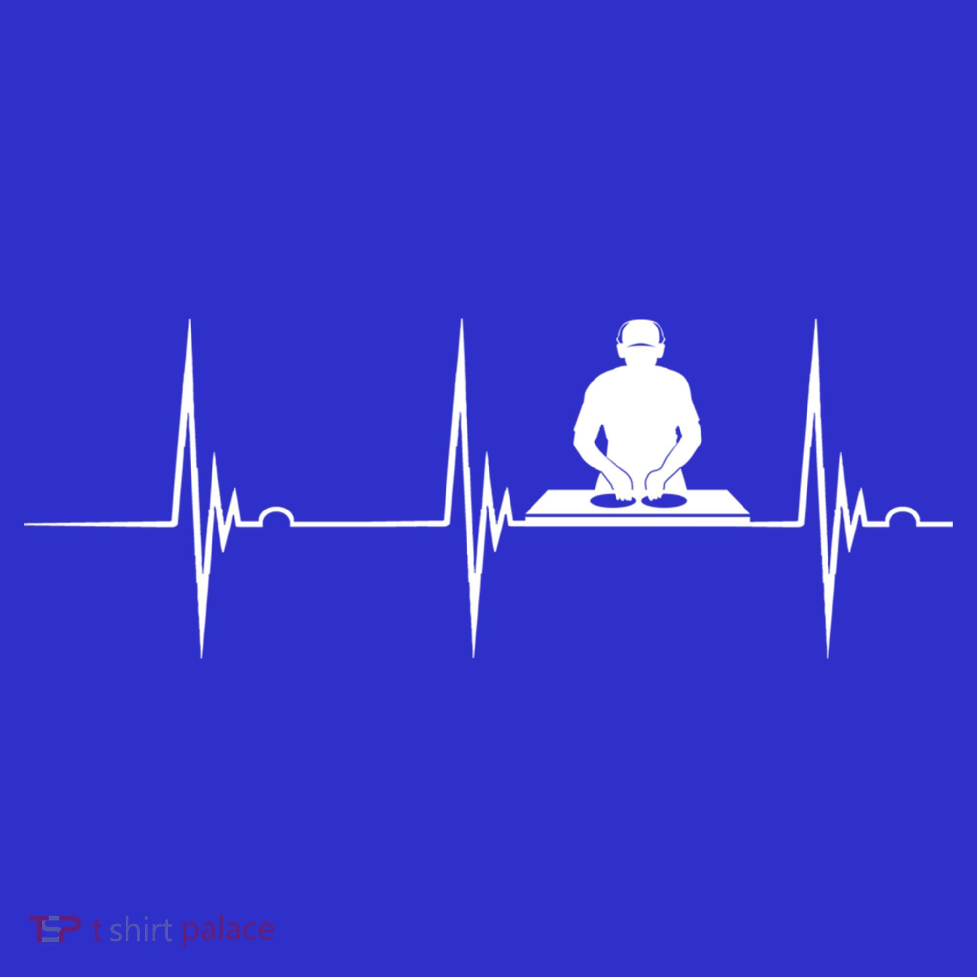Turntable Dj Dance Music Heartbeat Ekg Pulse Dj Techno Gift Kids Sweatshirt