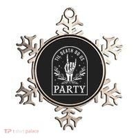Til Death Do Us Party Retro Halloween Bachelorette Matching Ornament thumb 0