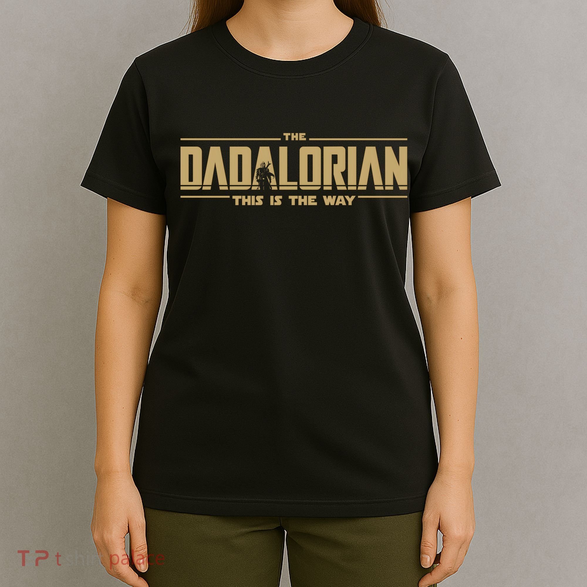 The Dad Dadalorian Retro Vintage This Is The Way T-Shirt
