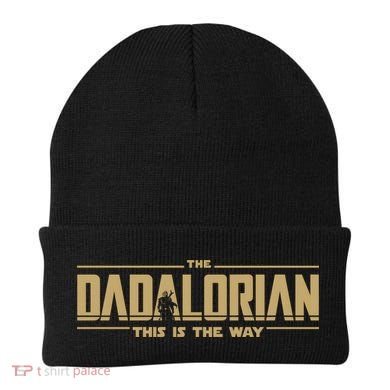 The Dad Dadalorian Retro Vintage This Is The Way Beanie