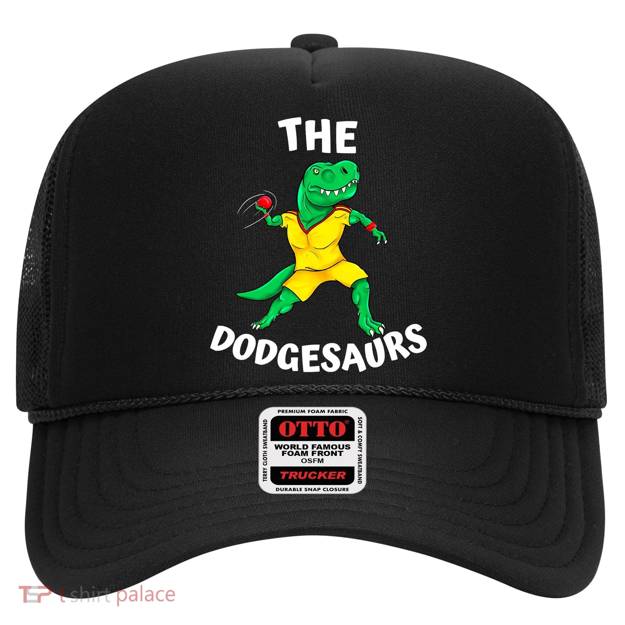 The Dodgesaurs Dodgeball Team Name Funny Dinosaur Dodgeball Hat