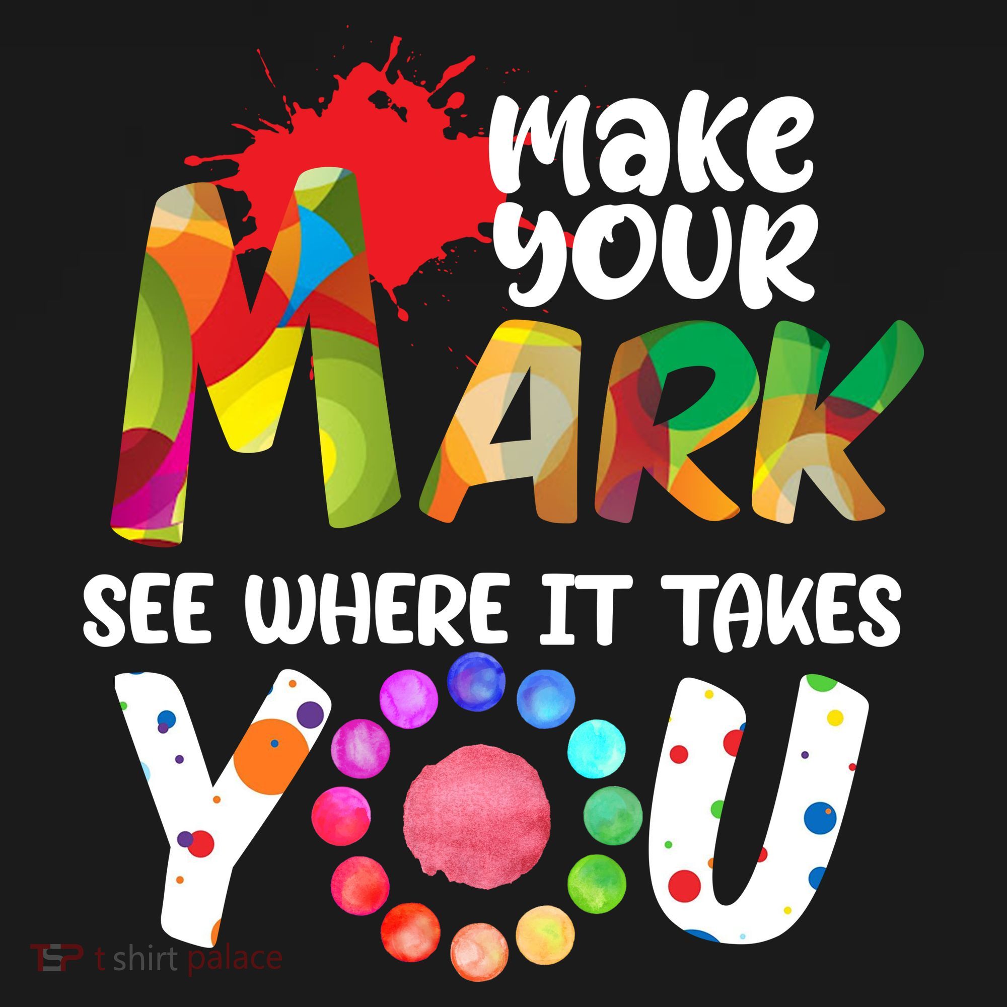 The Dot Day Make Your Mark See Where It Takes You Dot Long Sleeve Shirt