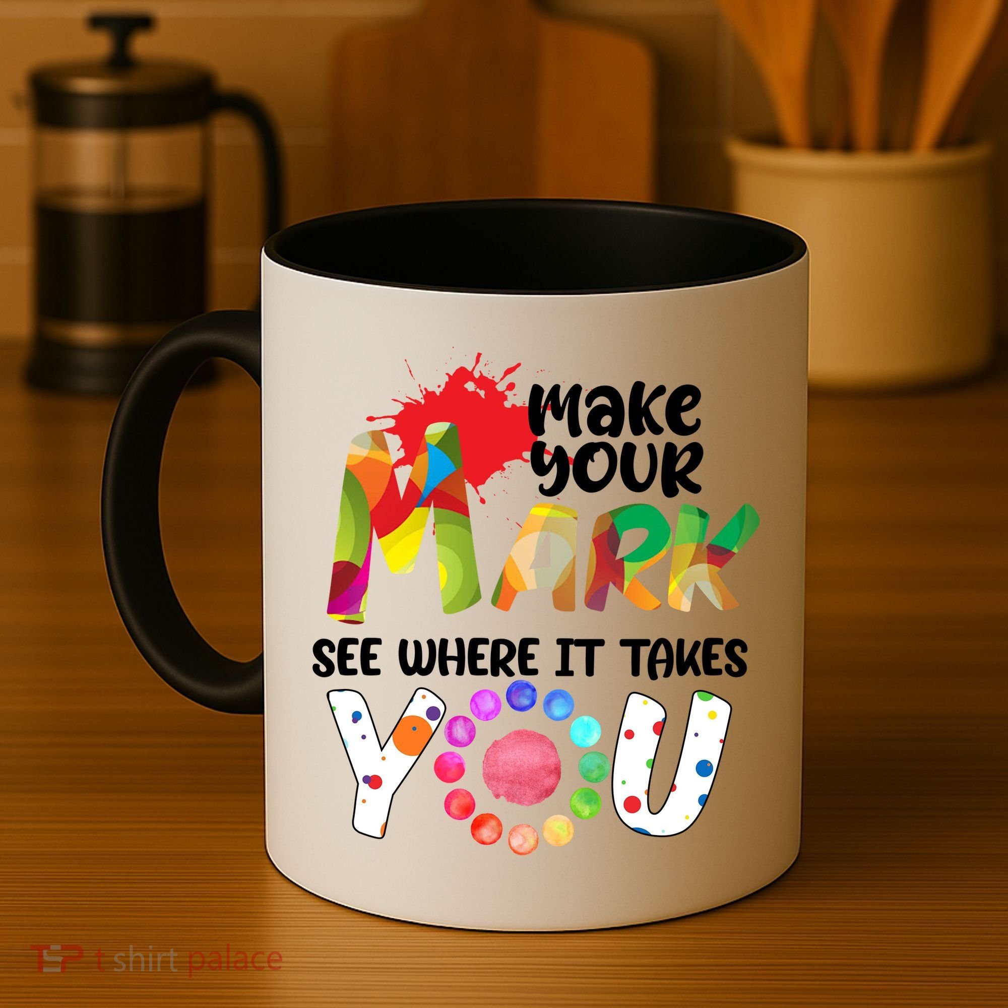 The Dot Day Make Your Mark See Where It Takes You Dot Coffee Mug