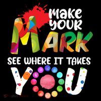 The Dot Day Make Your Mark See Where It Takes You Dot Women's Hoodie thumb 2