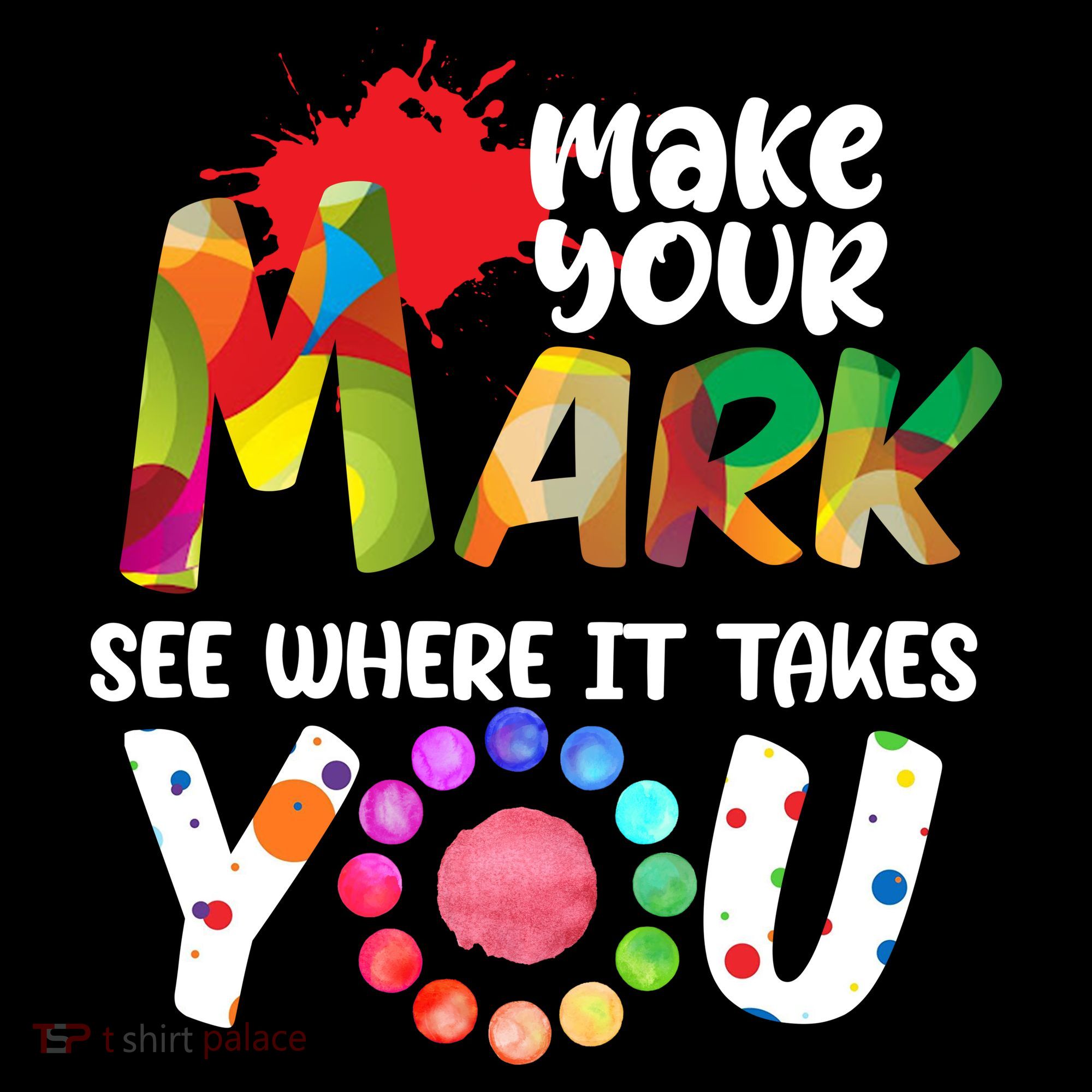 The Dot Day Make Your Mark See Where It Takes You Dot Women's Hoodie