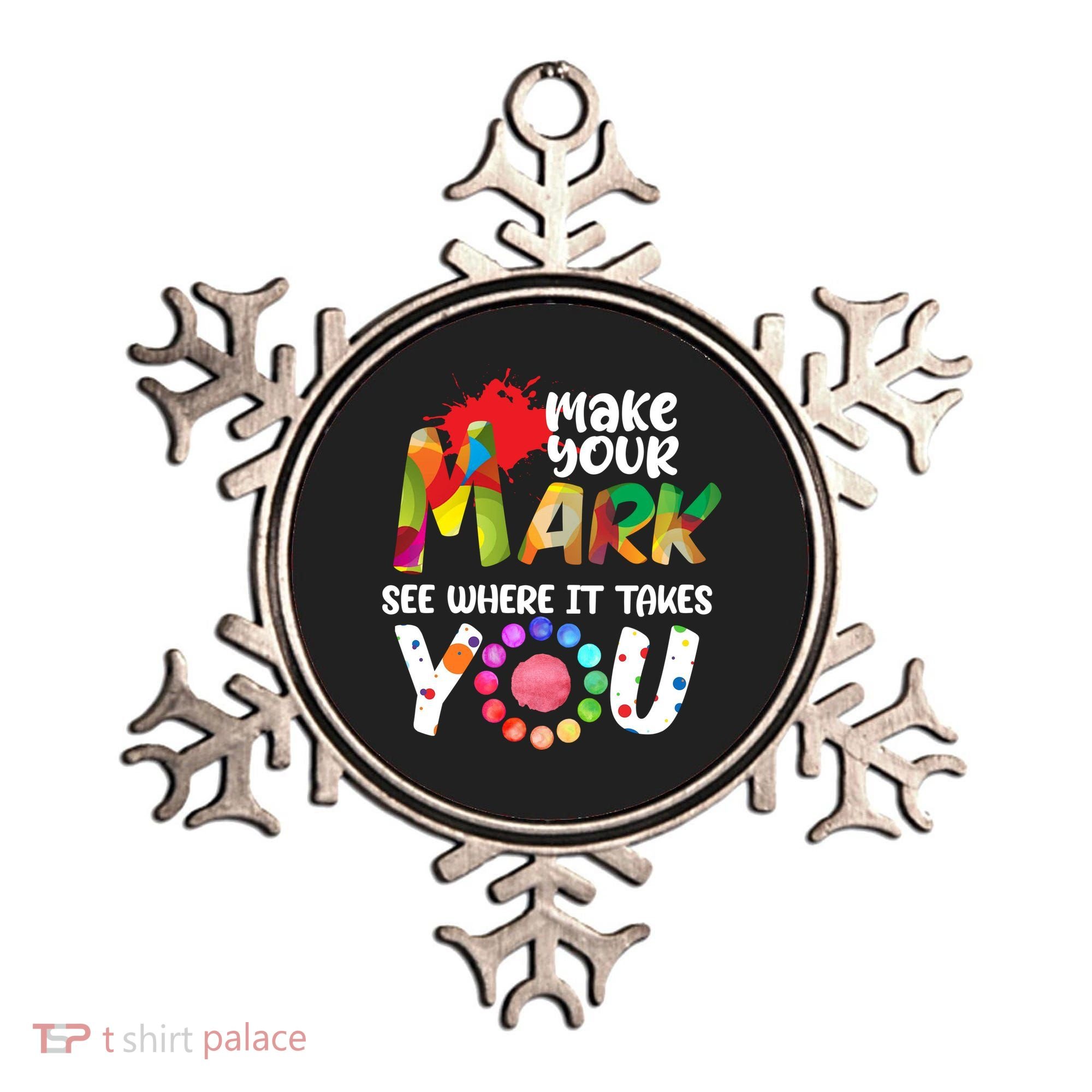 The Dot Day Make Your Mark See Where It Takes You Dot Ornament