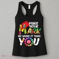 The Dot Day Make Your Mark See Where It Takes You Dot Women's Tank Top thumb 3