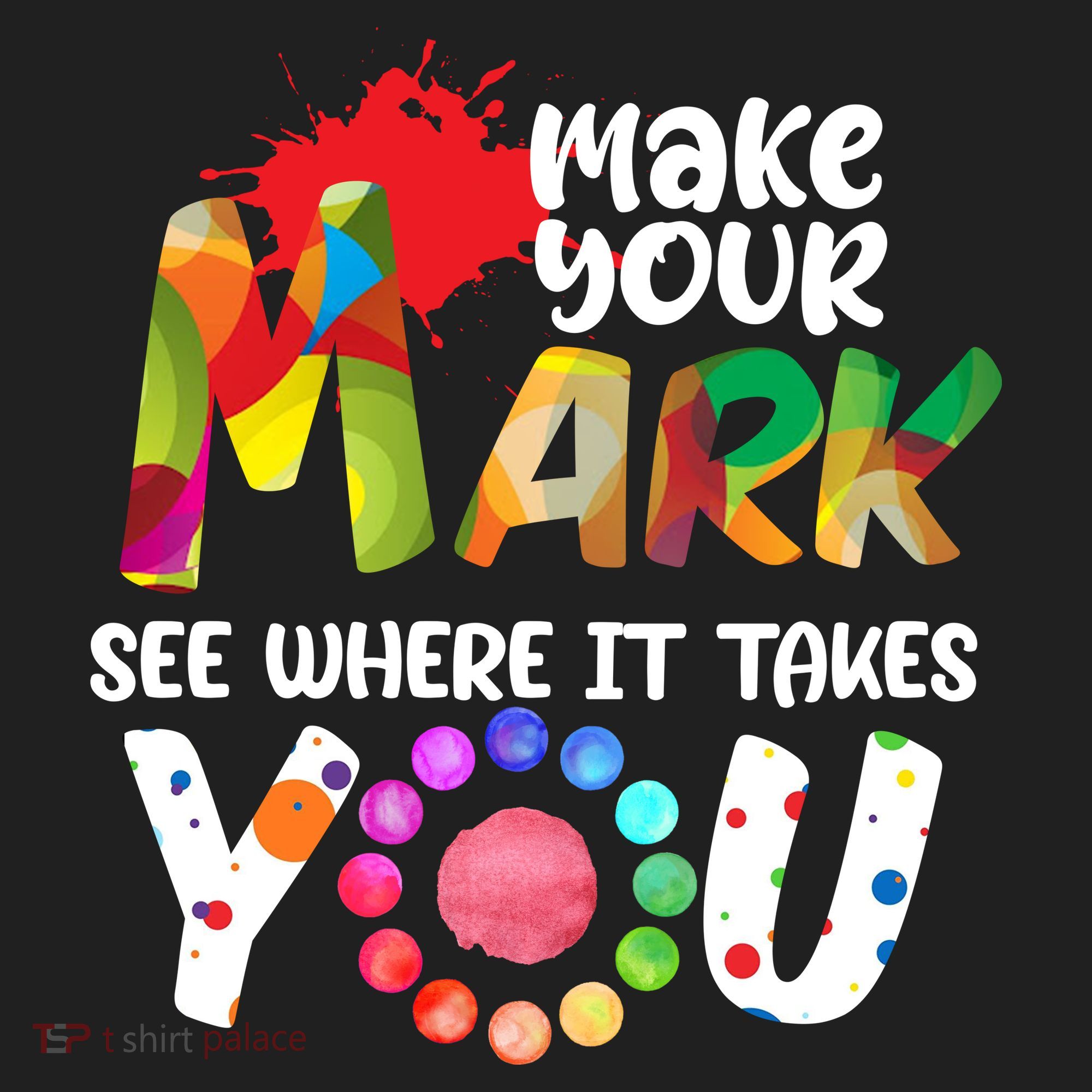 The Dot Day Make Your Mark See Where It Takes You Dot Golf Towel