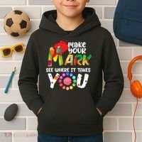 The Dot Day Make Your Mark See Where It Takes You Dot Kids Hoodie thumb 2