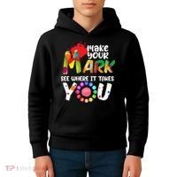The Dot Day Make Your Mark See Where It Takes You Dot Kids Hoodie thumb 4